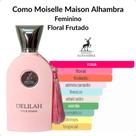 Perfume Arabe Maison Alhambra Delilah EDP 100ml Feminino Original com Nota Fiscal