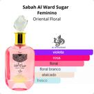 Perfume Arabe Sabah Al Ward Sugar Al Wataniah EDP 100ml Feminino Original com Nota Fiscal