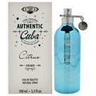 Perfume Cuba Authentic Citrus para homens EDT 100mL