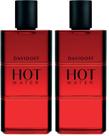 Perfume Davidoff Hot Water EDT Spray Masculino 110ml Kit com 2