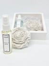 Perfume de Gaveta em Gesso Flor de Peônia Refil Spray 60ml