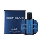 Perfume Deep Blue Eau De Toilette Masculino InStyle 100ml Perfume Deep Blue Eau De Toilette Masculino InStyle 100ml