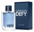 Perfume Defy For Men Ck 100 Ml Eau De Toilette Edt Masculino Original Lacrado