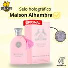 Perfume Delilah Rosa Maison Alhambra Árabe Feminino Eau de Parfum 100ml Original Floral Frutado