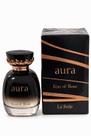 Perfume Feminino Khadlaj Aura Kiss Of Rose Eau de Parfum 100ml Original Importado Fragrância Floral Intensa e Sofisticada