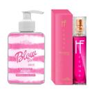 Perfume Feminino Rosa e Blow Girl Gel Virilha
