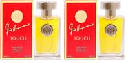 Perfume Fred Hayman Touch para mulheres EDT 100ml Spray (pacote com 2)
