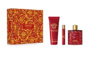 Perfume Gianni Versace Eros Flame Casem para homens 100 ml, 3 unidades Perfume Gianni Versace Eros Flame Casem para homens 100 ml, 3 unidades