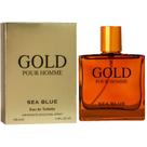 Perfume Gold Masculino 100ml Sea Blue Importado