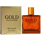 Perfume Gold Masculino 100ml Sea Blue Importado