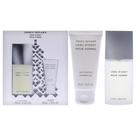 Perfume Issey Miyake Leau Dissey EDT 75mL com gel de banho 50mL
