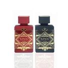 Perfume Lattafa Bade'e Al Oud para Glória e Bade'e Al Oud Sublime EDP 100mL