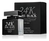 Perfume Lonkoom Para Homens 24k Pure Black 100 Ml