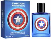 Perfume Marvel Captain America EDT 100ml para crianças