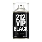 Perfume Masculino 212 Vip Black de Carolina Herrera Body Spray 250ml