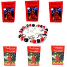 Perfume Pomba Gira Maria Padilha Pulseira de Proteção Atração Amor Sedução Kit
