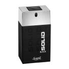 Perfume Sapil Solid Black para homens EDT 100mL