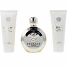 Perfume Versace Eros para mulheres EDP 100mL com loção corporal e gel