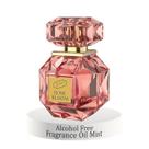 Perfume Zoha Rose Bloom sem álcool 30ml para mulheres e homens