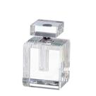 Perfumeiro Decorativo Em Cristal Transparente 7x7x11,5cm Perfumeiro Decorativo Em Cristal Transparente 7x7x11,5cm