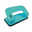 Perfurador 2 Furos Para 10 Folhas P200 Verde Água - Tilibra