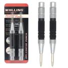 Perfurador central automático WHLLING, aço endurecido de 6 cm, 2 peças