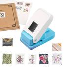 Perfurador de carimbo BAOFALI 2,5 x 2,1 cm, cortador retangular para artesanato
