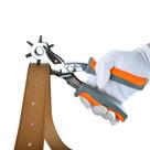 Perfurador de cinto pesado Leather Hole Punch BILLION GOLD