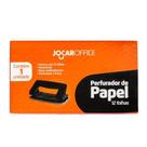 Perfurador De Papel Jocar Preto 2 Furos Peq. P/12F