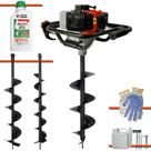 Perfurador de Solo À Gasolina Vant VPS52 52cc 2HP de Alta Rotação e Performance + Brocas 80x10cm, 80x15cm e 80x20cm + ÓLEO STIHL 2T Perfurador de Solo À Gasolina Vant VPS52 52cc 2HP de Alta Rotação e Performance + Brocas 80x10cm, 80x15cm e 80x20cm + ÓLEO STIHL 2T