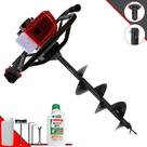 Perfurador de Solo Máquina Fura Terra Trado Motorizado Anmax GS520B À Gasolina 52cc 2,2HP 7.000rpm Profissional + Broca 80x20cm + ÓLEO STIHL 2T Perfurador de Solo Máquina Fura Terra Trado Motorizado Anmax GS520B À Gasolina 52cc 2,2HP 7.000rpm Profissional + Broca 80x20cm + ÓLEO STIHL 2T