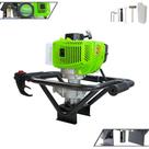 Perfurador De Solo Sem Broca Profissional Menegotti MPS-52 À Gasolina 2T 52cc 1,8HP 9.000rpm Para Construção Civil, Elevação de Cercas e Plantio de Mudas