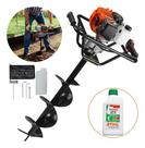 Perfurador De Solo Tekna Broca + 80x20 Ea52 + Oleo 2t Stihl Perfurador De Solo Tekna Broca + 80x20 Ea52 + Oleo 2t Stihl