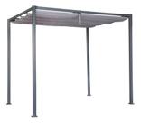 Pergolado Aluminio Com Cobertura Area Externa 223x297x297 Cm