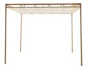 Pergolado De Aco Imita Bambu Pergamino 2,8x2,7m - Importado