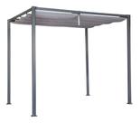 Pergolado De Alumínio - Cobertura Retrátil - 2,2x2,9x2,9m