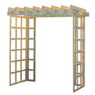 Pergolado monta desmonta de madeira Pinus tratado 2,20x1,35 metros - Modelo Carménère