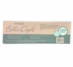 Perlon folhas para depilação belle depil-100 un - ntflex
