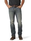 Perna reta masculina Jean Wrangler, retrô, ajuste fino, 29 L x 34 L