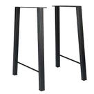 Pernas de mesa de aço metálico TENGCHANG 28", carga de 8 kg Pernas de mesa de aço metálico TENGCHANG 28", carga de 8 kg