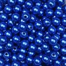 Pérola 10mm com Furo Azul Clássico - 250g Pérola 10mm com Furo Azul Clássico - 250g