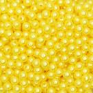Pérola 8mm com Furo Amarelo - 250g Pérola 8mm com Furo Amarelo - 250g