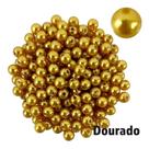 Perola Abs Com Furo 6 100g 800 Miçangas Pulseiras Bijuterias