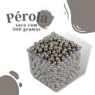 Pérola Prata 10Mm Pacote Com 500 Gramas - Nybc