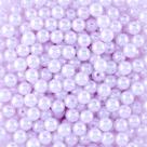 Pérola rosa inteira com furo 0,10mm em abs com 500gr