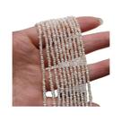 Pérolas Naturais De Água Doce Em Formato Plano 2-3mm Semi-acabadas 36cm Para DIY Colar Pulseira