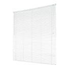 Persiana Cortina Horizontal Off 25mm PVC Rolo 140x130cm Sala Cozinha Quarto Janela Evolux Cor:Branca