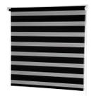 Persiana Cortina Zebra Rolo Dupla 140x160cm Sala Quarto Cozinha Janela Evolux