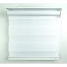 Persiana double vision branca L 1,50 x 1,50 A