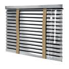 Persiana Horizontal 1,00m larg x 1,40m alt Alumínio 50mm com Fita Persianet